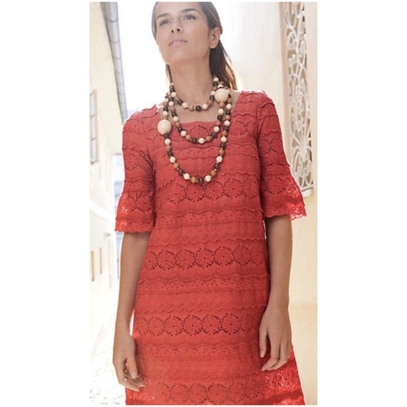 Anthropologie Dresses & Skirts - 💥PRICE DROP💥 Dazzling Lights Eyelet Dress